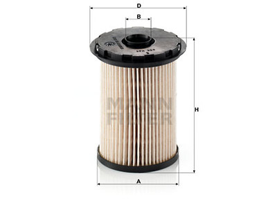POLTTOAINESUODATIN MANN, RENAULT - Polttoainesodattimet - 1482-PU731X - 1