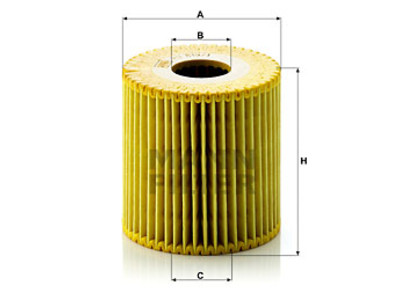 ÖLJYNSUODATIN MANN, NISSAN - Öljynsuodattimet - 1482-HU8191X - 1