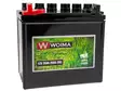 Woima ruohonleikkurinakku 12V 26Ah 250A +/- - Leikkurin akut - 1805-12N24-4-HWY - 1