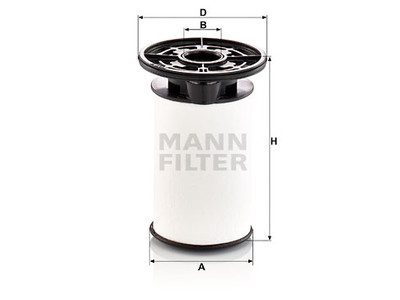 POLTTOAINESUODATIN MANN, FIAT DUCATO (250_) 2,3D - Polttoainesodattimet - 1482-PU7014Z - 1