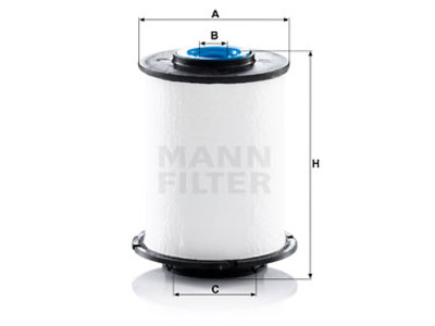 POLTTOAINESUODATIN MANN, OPEL - Polttoainesodattimet - 1482-PU7012Z - 1