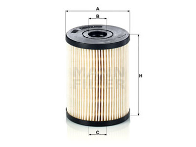 POLTTOAINESUODATIN MANN, OPEL - Polttoainesodattimet - 1482-PU8013Z - 1
