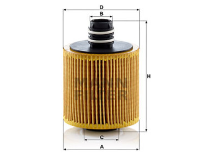 ÖLJYNSUODATIN MANN, FIAT - Öljynsuodattimet - 1482-HU8006Z - 1