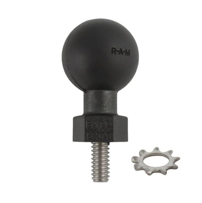 RAM Mounts kiinnityspallo kierteellä 1/4"-20 x0.5" 1" B-sarja - Komponentit B-sarja 1 " pallo - RAP-B-379U-252050- - 1
